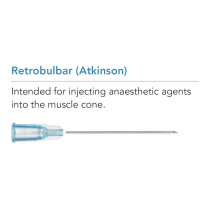 RETROBULBAR NEEDLE 23G ATKINSON (581638)  BOX/10