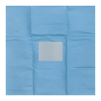 DRAPE SMS INCISE PRE-SLIT 40CMX40CM (581154) BOX10