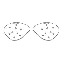 SHIELD EYE LEFT/RIGHT 8.5CM (581019)           BOX/50