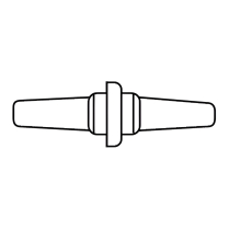 ADAPTER DOUBLE MALE LUER 3CM L (581056)  BOX/50