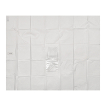 DRAPE 1/2 BODY APERTURE PLASTIC W 250ML BAG (581151) BOX/10