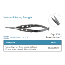 MMSU1141S VANNAS SCISSOR STR 8MM DISP ST BOX/20