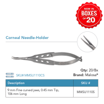 MMSU1110S NEEDLEHOLDER FINE CVD DISP ST BOX/20