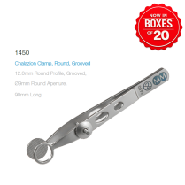 MMSU1450S CHALAZION CLAMP RND GROOVED ST BOX/20