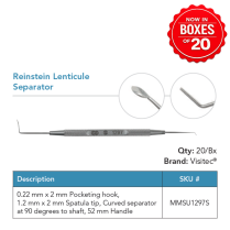 MMSU1297S REINSTEIN LENTICULE SEPARATOR ST BOX/20