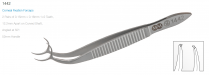 1442 CORNEAL FIXATION FORCEPS