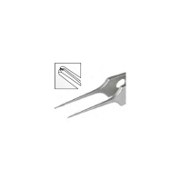 MMSU1145S 45? FINE TOOTHED FORCEPS, SHORT BOX/20