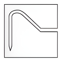MMSU1171S LASIK FLAP ELEVATOR, POINTED HOOK BOX/20
