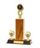 Classic Gold Edged Trophy