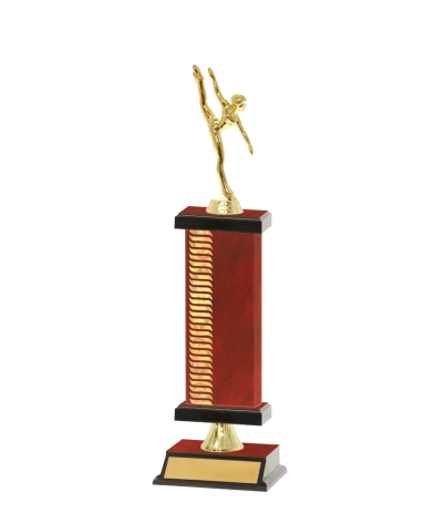 Capped Wave Pattern Trophy
