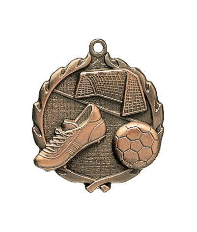Soccer - Bronze 3D Medal