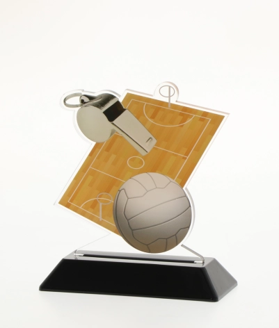 Acrylic Printed Netball CL