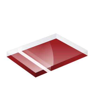 TroGlass Mirror Deep Red 3mm