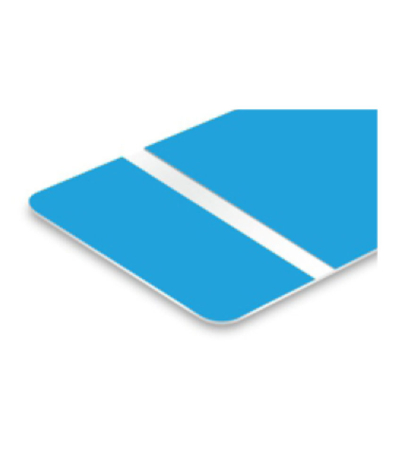 TroLase Foil Light Blue/White 0.2mm