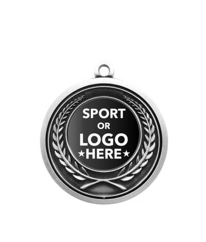 Insert Wreath - Silver Relief Medal