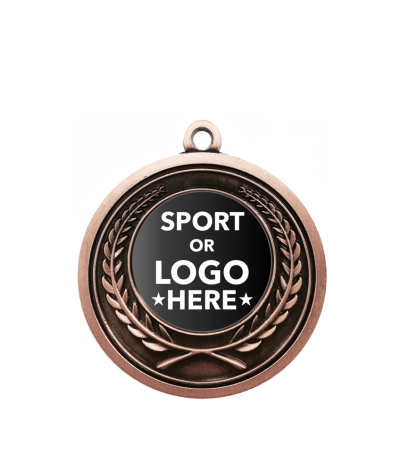 Insert Wreath - Bronze Relief Medal