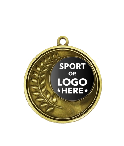 Insert Fern - Gold Relief Medal