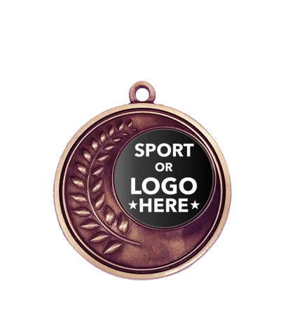 Insert Fern - Bronze Relief  Medal