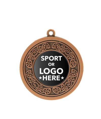 Insert Koru - Bronze Relief Medal