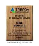Solid Wood Plaque