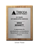 Solid Wood Plaque