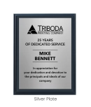 Black Veneer Plaque