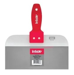 Taping Knife 8" Stainless Steel Mega Grip  PlasterX
