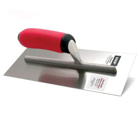 Trowel 280mm Mega Grip Flat Carbon Steel PlasterX