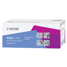 BindEx Fire & Acoustic Sealant - 600ml Tube (12)