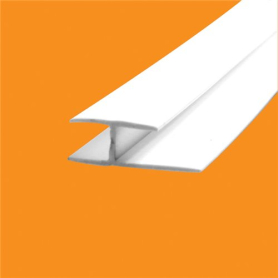 Straight Joint H Mould White 4.5mm x 3m (20)