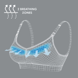 Keep Cool&trade; Breathable Maternity and Nursing Bra Black