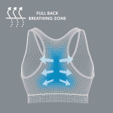 Keep Cool&trade; Sleep Breathable Maternity and Nursing Bra Black