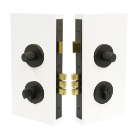 NIDO - Double Turn Lock Kit - Diamond Knurl