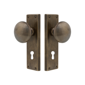 Sutton Square Longplate - Std Keyhole