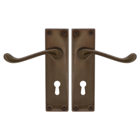 York Square Longplate - Std Keyhole