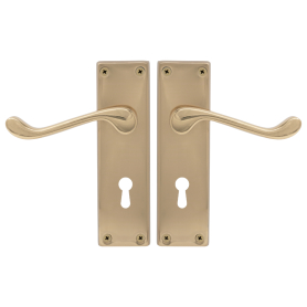 York Square Longplate - Std Keyhole