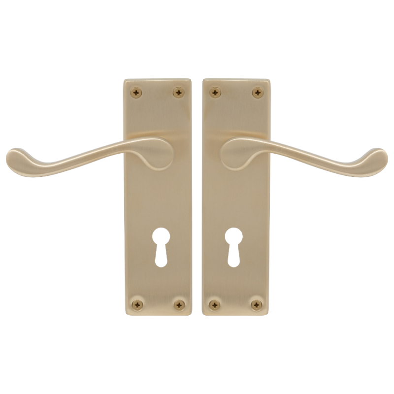 Unlacquered Satin Brass