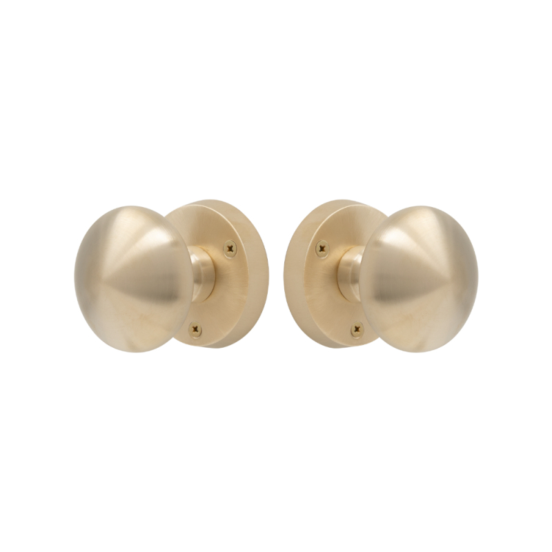 Unlacquered Satin Brass