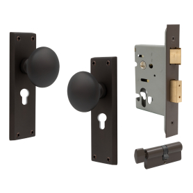 Sutton Square Longplate - Euro Locking Set