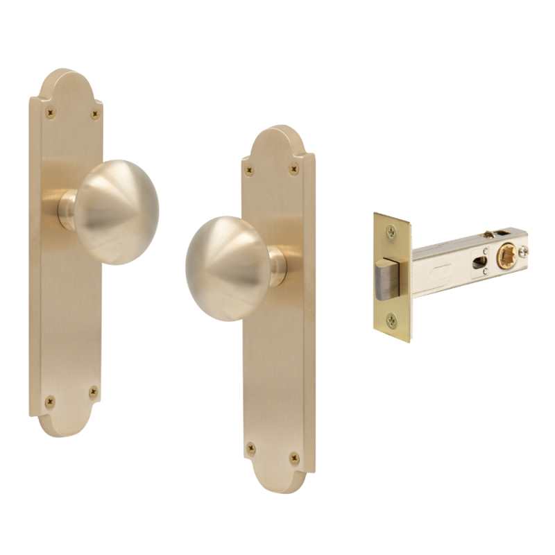 Unlacquered Satin Brass