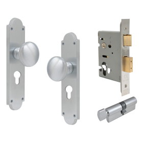 Sutton Victorian Longplate - Euro Locking Set