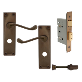 York Square Longplate - Privacy Set