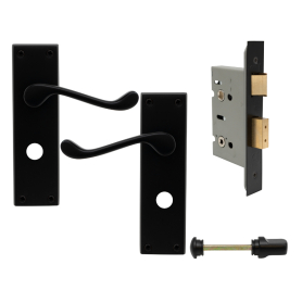 York Square Longplate - Privacy Set