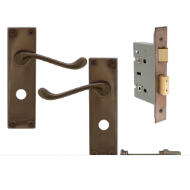 York Square Longplate - Privacy Set