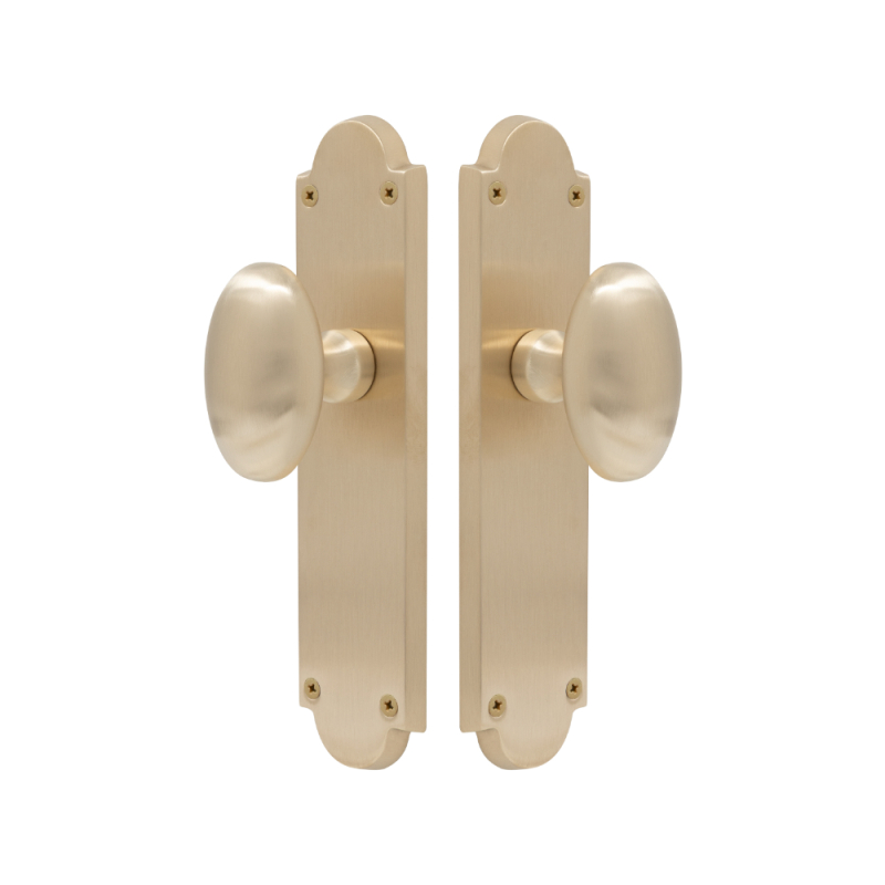 Unlacquered Satin Brass