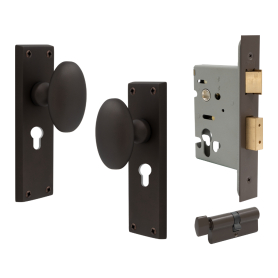 Camden Square Longplate - Euro Locking Set