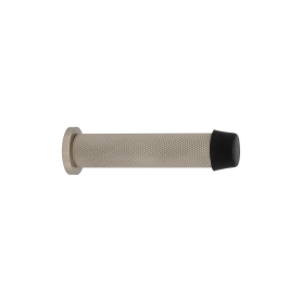 85mm Skirting Doorstop Slimline - Diamond Knurl