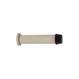 85mm Skirting Doorstop Slimline - Linear Knurl