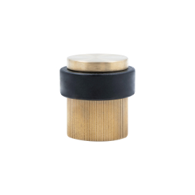 38mm Floor Mount Doorstop - Linear Knurl