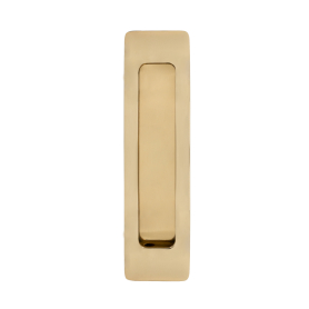 158x42mm Flushpull 128mm crs - Brass